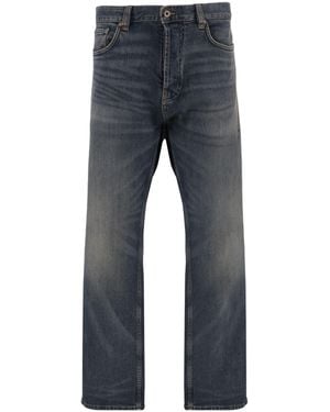 Emporio Armani Belt-Loop Jeans - Blue