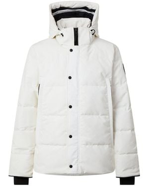 Canada Goose Water Resistant Duck Down Slim Fit Parka - White