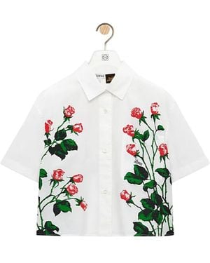 Loewe Short Sleeve Shirt - White