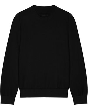 Givenchy Crewneck Knitted Jumper - Black