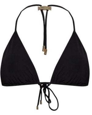 Moschino Sleeveless Bikini Top - Black