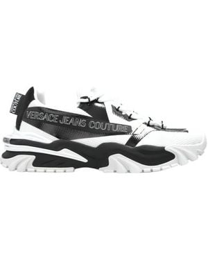 Versace Jeans Couture Couture Baskets Fondo Lace-Up Trainers - White
