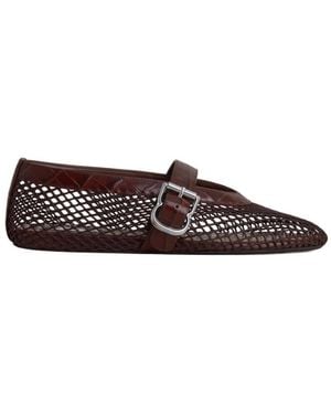 Alaïa Ballet Flats - Brown