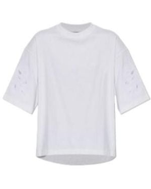 AllSaints Ite Loose-Fitting T-Shirt - White