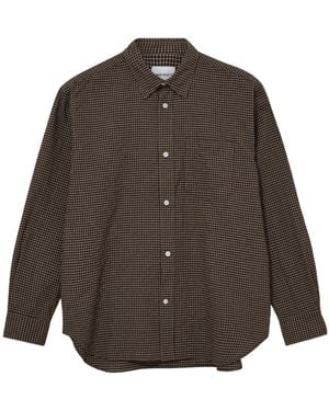 Norse Projects Plaid Shirt - Brown