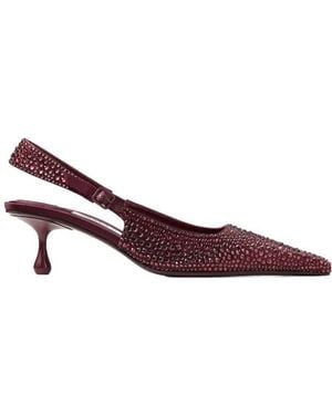 Jimmy Choo 50Mm Amel Court Shoes - Purple