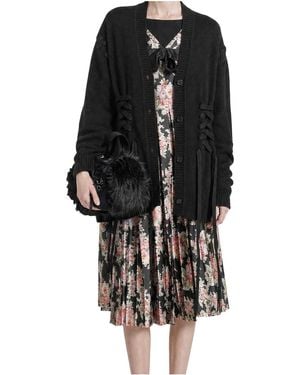 Simone Rocha Pleated Dress - Black