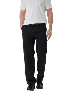 Calvin Klein Casual Trousers With Belt Loops - Black