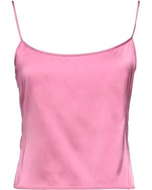 Jacquemus Solid-Colored Satin Camisole - Pink