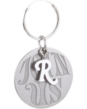 Raf Simons Circular Single Earrings - White