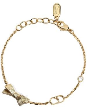 Dior Cd Bow Bracelet - Metallic