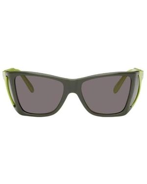 JW Anderson Logo Colour Box Sunglasses - Grey