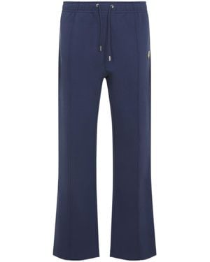 CASABLANCA Logo Patch Sweatpants - Blue
