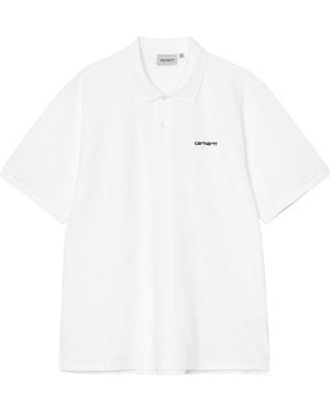 Carhartt Short-Sleeved Polo Shirt - White