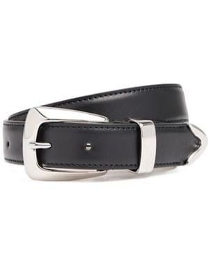 KHAITE Belt With Rectangular Buckle - White