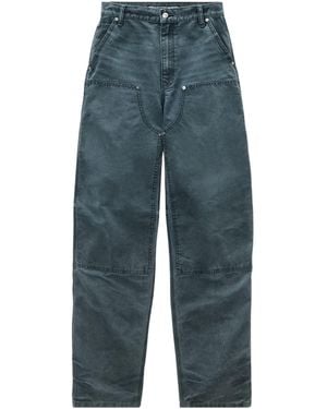Alexander Wang High-Waist Workwear Carpenter Jeans - Blue