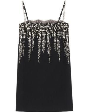 Valentino Suspender Dress - Black