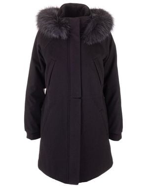 Loro Piana Icery Hooded Long Jacket - Blue