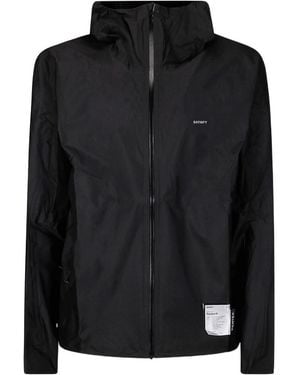 Satisfy Pertex Zip Hooded Jacket - Black