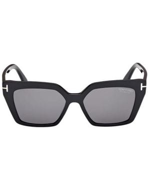 Tom Ford Eyewear Square Frame Sunglasses - White