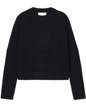 Closed Ribbed Knitwear - Black
