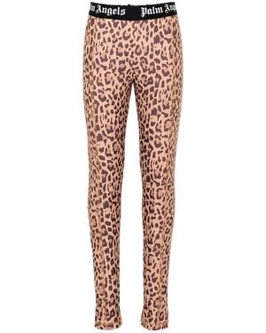 Palm Angels Logo Leggings - Multicolor