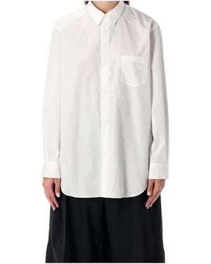 Junya Watanabe Button Pocket-Detail Shirt - White
