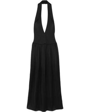 black mini dress low back India Mini Dress Black