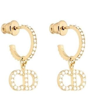 Dior Clair D Lune Earrings - White