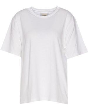 KHAITE Mae Short Sleeve T-Shirt - White