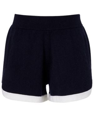 Jardin Des Orangers Cashmere Shorts - Blue