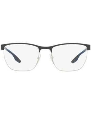 Prada Linea Rossa Logo Flat Mirror - White