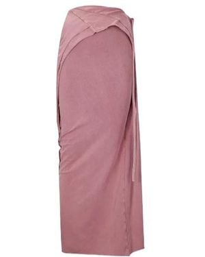 OTTOLINGER Slitted Maxi Skirt - Pink