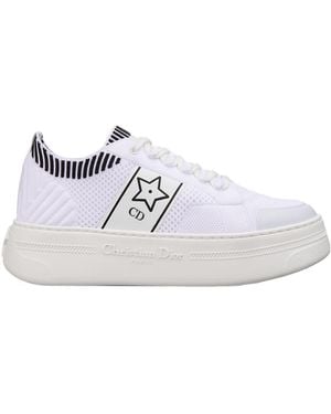 Dior Star Platform Trainer - White