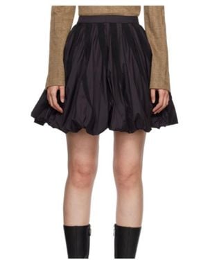 Kiko Kostadinov Tallon Mini Skirt - Black