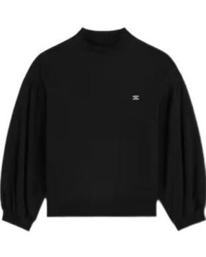 Celine Loose Sweatshirt - Black