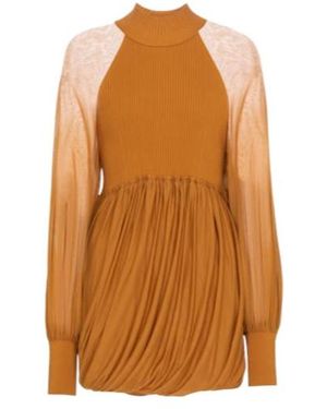 Proenza Schouler Pleated Top - Orange