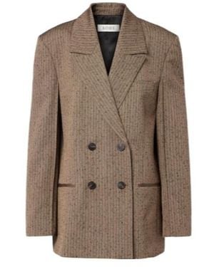 Rohe Long-Sleeved Suit Jacket - Brown