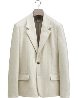 Dior Single-Breasted Jacket - White