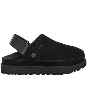 UGG Goldenstar Platform Clogs - Black