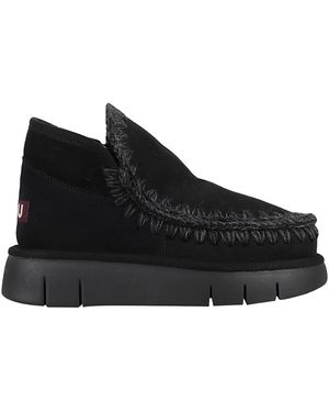 Mou Eskimo Bounce Ankle Boots - Black