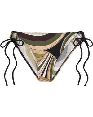 PUCCI Printed Bikini Briefs - Black