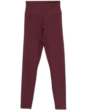 Varley High-Waisted Performance Leggings - Red