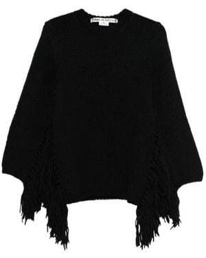 Comme des Garçons Long-Sleeved Jumper - Black