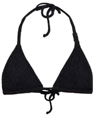 Moschino Sleeveless Bikini Top - Black