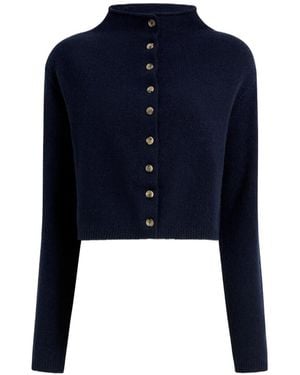 KHAITE Annora Cardigan - Blue