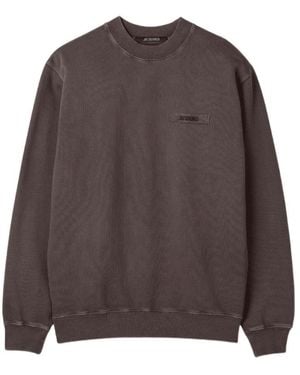 Jacquemus Long-Sleeved Sweatshirt - Brown