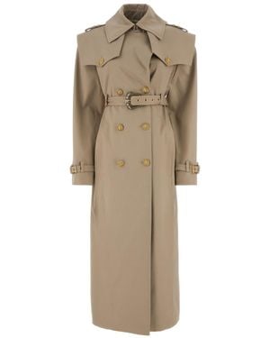 Balmain camel coat discount