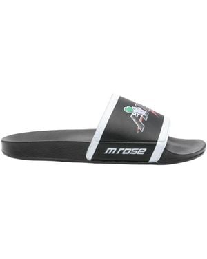 Martine Rose High On Hope Slippers - White