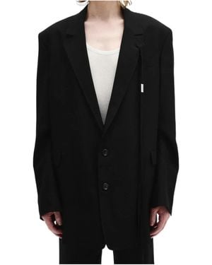 Ann Demeulemeester Anthoon High Comfort Tailored Blazer - Black